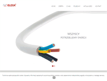 Tablet Screenshot of elexa.pl