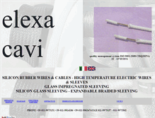 Tablet Screenshot of elexa.it